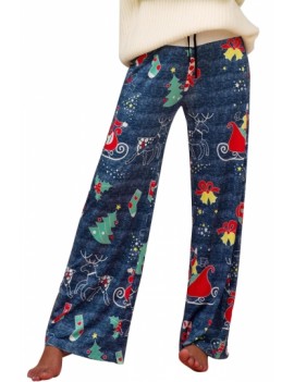 Women's Santa Holiday Pajama Pants