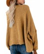 Button Front Knit Cardigan Yellow